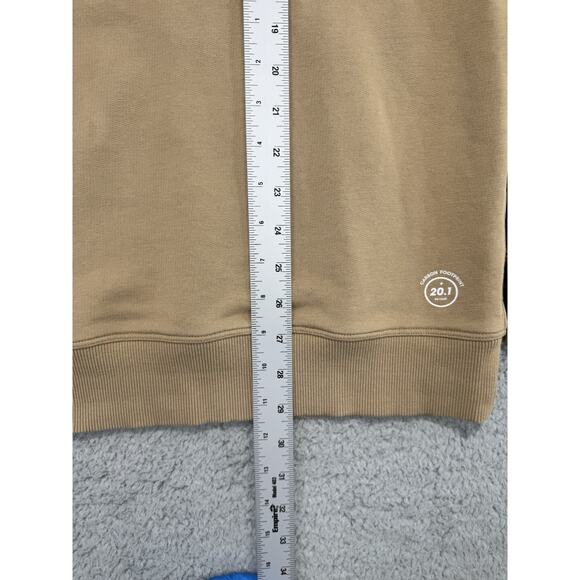 Allbirds Sweatshirt Mens Size XXL Crewneck Performance Stretch Hemp Tencel Beige - Picture 5 of 16